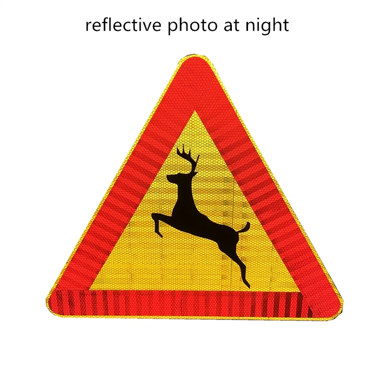 2020 Best Sale Factory Road Traffic Safety Sign Triangle Customized