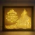 Import 2020 Christmas Own Design Decoration Lantern 3D Papercut Led Light Night Lamp Paintings Creative Frame from China