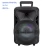 Import 2020 DJ sound bass sound bluetooth speaker with LED light music system with USB FM support trolley speaker karaoke from China