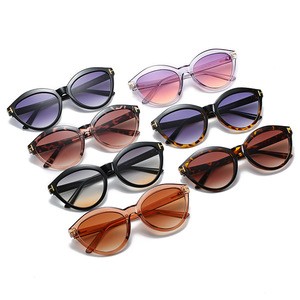 2020 New Arrival Round Sunglasses Retro Designer Women Sunglasses