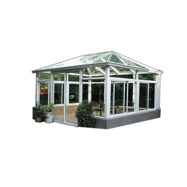 2020 new design sun room/ sunroom / glass house/ winter garden/greenhouse made in china shanghai