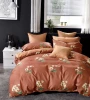 2020 new floral print plant pattern comforter set , cotton duvet cover  bed sheet pillowcases bedding set