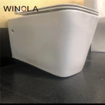 2020 trending products reasonable price Wall Hung China Hang Toilet