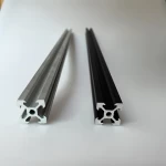 2020 V Slot 6063-T5 3D Printer Aluminum Profile Black Anodized Profile Light Aluminum Extrusion