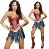2020 Wholesale Women Halloween Cosplay Wonder Woman Costume For Girls Carnival