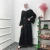 Import 2021 Fashion classic dubai islamic clothing Muslim long sleeve maxi dress from China