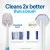 Import 2021 Hot sale freestanding household replaceable brush head plastic toilet brush set from China