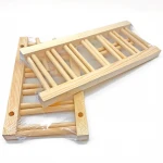 2021Freestanding Muti Poles Bamboo Dish Rack Dish Drying Rack Utensil Kitchen Dish Drainer