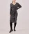 Import 2023 New Arrival womens quality knit crew neck casual pure cashmere dress women with belt from China