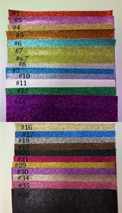 .20PCS---20X30CM per pcs diy high quality glitter leather synthetic leather and Fabric