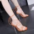 Import 222-3 2020 women high heel shoes rope sandals from China