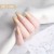 Import 24Pcs Candy Color Short Stiletto Nails Nude Pointed False Nail DIY Press On Nails No Glue from China