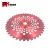 Import 255 40T  Panel Sizing Red Alloy Steel Saw Blades Moreels TCT Circular Tungsten Carbide Saw Blades from China