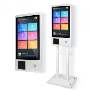 27&quot; 32&quot; interactive kiosk touch screen POS system machine self service payment order kiosk for McDonald&#x27;s/KFC / restaurant