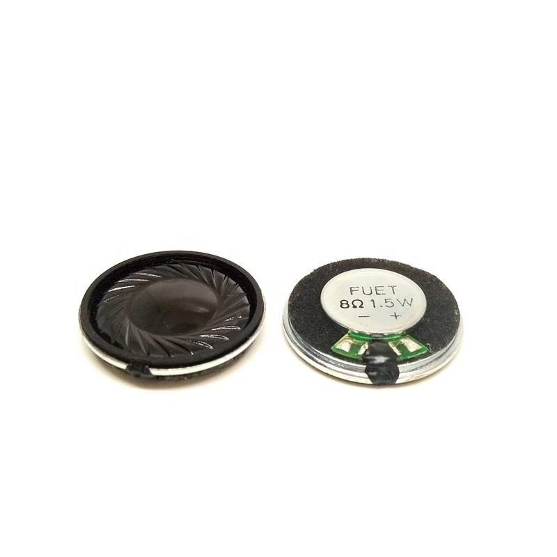 28mm 8 ohm 1.5W Waterproof Mylar Speaker for Portable Audio Player Micro Round Speaker