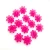 Import 29 MM Wholesale DIY Decoration Jewelry Making Clear Crystal Acrylic Flower Plastic Beads from China