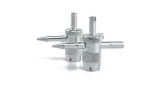 2Pcs Valve Stem Remover Valve Repair Tool 4 Way Car Truck Tire Screwdriver Valve Stem Core Remover Installer Tool Repair Tools