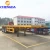 Import 3 Axles 40ft Container Flatbed Truck Semi Trailer from China