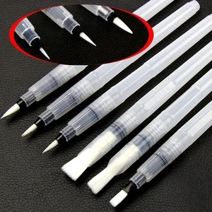 3 ink brush, water brush pen set watercolor calligraphy painting tool pen