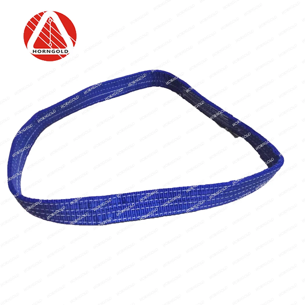 3 layer 50mm wide 5000kg round lifting sling