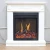 Import 30 inch 110v home decoration modern video flame home decoration  inserted electric fireplace with artificial crackling sound from China