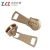 Import 30# Matt gold color auto lock slider for metal zipper from China