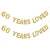 Import 30/40/50/60/70 years loved Glitter Banner Birthday Flags Thirsty Anniversary Party Decorations Bunting Events Supplies from China