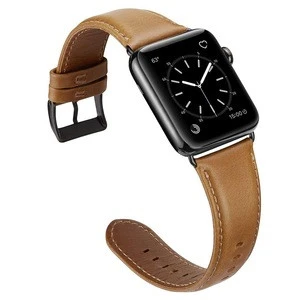 38mm 42mm for apple watch series 1 2 3 4 Genuine Leather Watch Band Strap