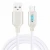 Import 3A 1M Fabric Nylon Braided Usb Cable Led Indicator Fast Charging Cable  Data & Sync Charger Cable from China