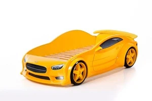 3D race car bed for toddler boy furniture for children room &quot;Evo-STAR&quot;