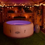 4-6 person  Lay-Z-Spa Paris AirJet Inflatable Hot Tub With LED Light Show