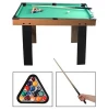 4 in 1 Multi Sports Game Table,Well-made folding Billiard, Air Hockey, mini Ping Pang,Football
