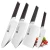 4 PCS high end quality kitchen knife set stainless steel
