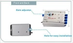 4 WAY CATV SIGNAL AMPLIFIER(1 input 4 outputs TV amplifier) GAIN 30dB cable tv amplifier