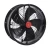 Import 400mm AC flow axial fan external rotor axial fan for evaporator from China