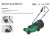 Import 40cm Electric Lawn Mower from China