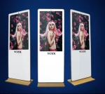 42/43/55/65 inch OEM free standing LCD android advertising player