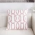 Import 45*45CM Pink Embroidered Cushion Covers Wholesale Sofa Cushion Cover Decorative Factory Direct Sale from China