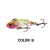 Import 45mm 4g Fishing Lure Sinking Vibration Artificial Hard Bait VIB Seabass Winter Ice Spoon HXV08 from China