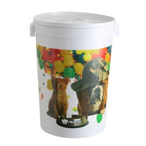 4kg/5kg/7.5kg/15kg/20kg/Plastic Pet Food Bucket/Pail/Barrels large plastic barrels