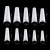 Import 500Pcs Nail art design Ballerina Half Cover Artificial False Coffin Ballet Nail Tips Half Cover Tips  Manicure ABS Fake Nails from China