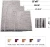 Import 50x80cm size long microfiber chenille bathroom mat bath rug sets from China