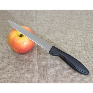 5.25 inch pp handle utility knife stainless steel kitchen knife customized logo