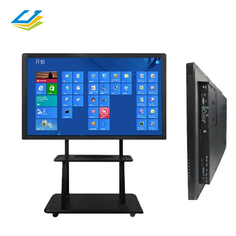 55 65 75 86 98 110 Inch 4K Dual OS Interactive Whiteboard for School and Conference