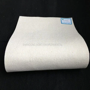 550g PPS nonwoven needle punched felt filter cloth