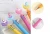 Import 6 colors ball point pen roller pen unicorn pen rubber top from China