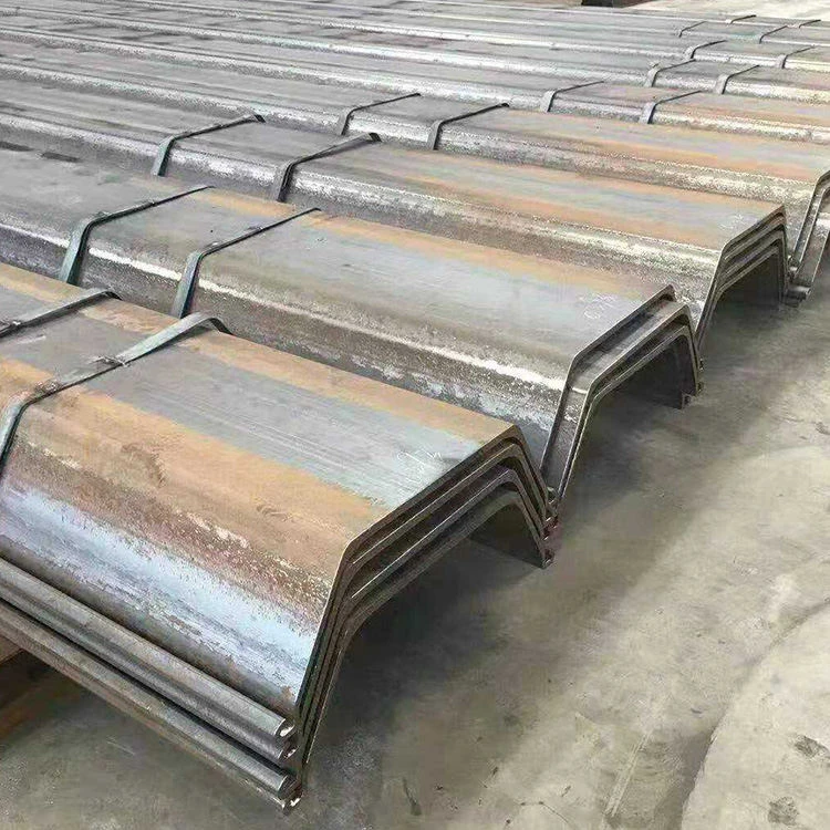 600mm steel sheet pile/pilling , JIS, EN  Hot Sale Hot Rolled ,U Type Steel Sheet Pile Wholesale