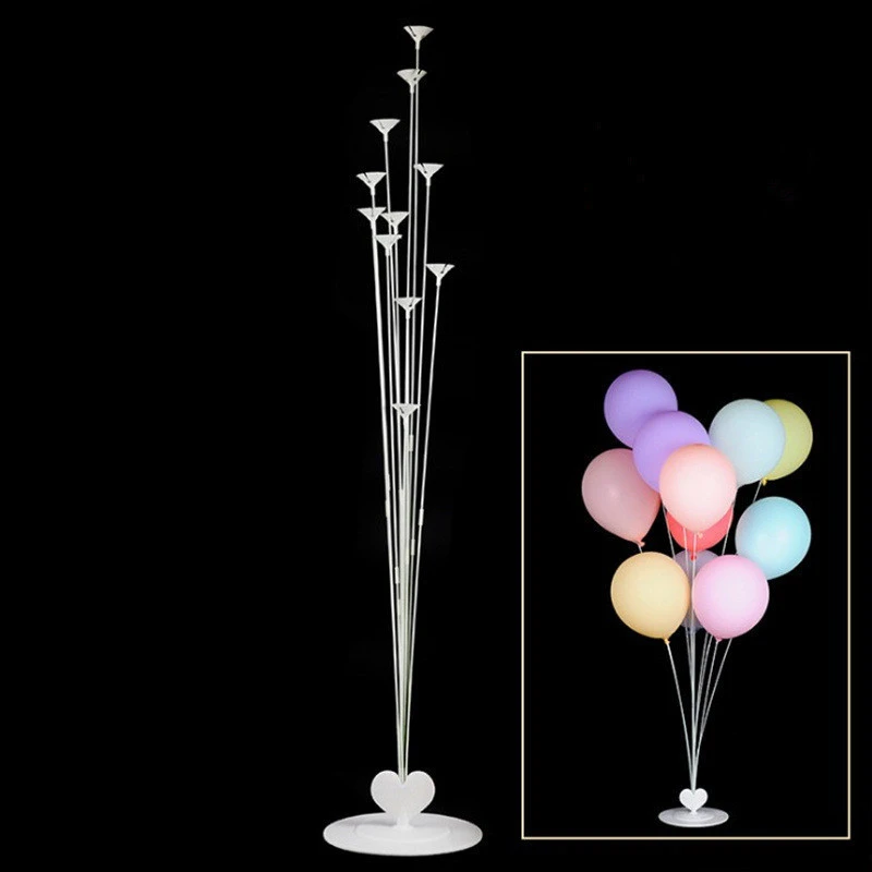 7 Tubes Balloons Stand Balloon Holder Column Stand Balloon Birthday Party Wedding Decoration Supplies