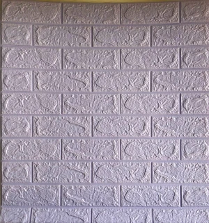70x77 Wall Decoration 3D Pe Foam Wall Brick Leather Panel Teal Wallpaper