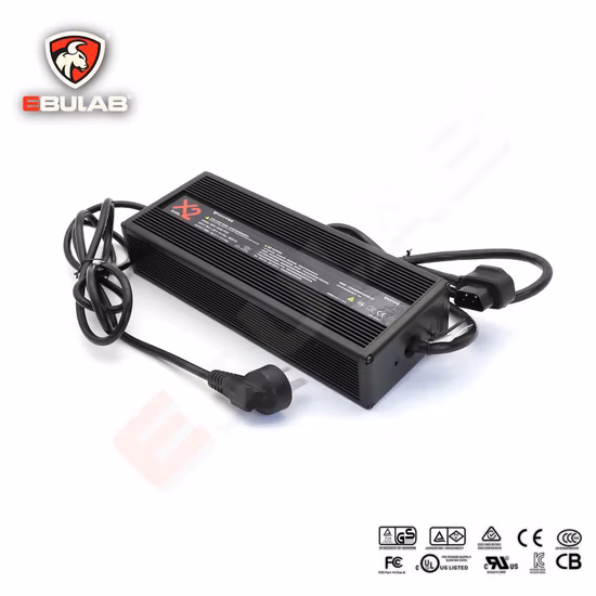 72V 15A 20A 84V Aluminium Shell Na Lithium Battery Charger LFP Battery Charger EU/Us/UK Plug Li-ion Battery Charger